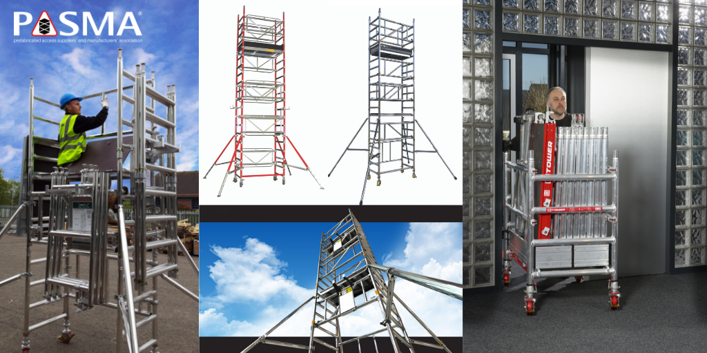 one-person towers manufactured by PASMA members