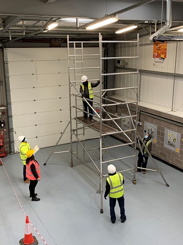 A Towers for Users course taking place at the new Warren Access facility in Newcastle