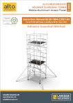 Alto-Access-Products-MD-AGR-Tower-instruction-manual front image