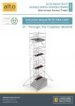Alto Heavy Duty Double Width Stepped Tower Instruction Manual