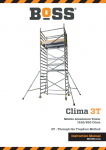 BoSS-Instruction-Manual-Clima-1450850-3T-Access-Tower front image