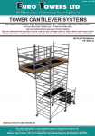 Euro-Towers-Cantilever-232-instruction-manual front image