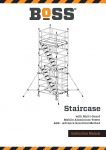 WernerCo BoSS Staircase Tower with Multi Guard - Advance Guardrail (AGR)